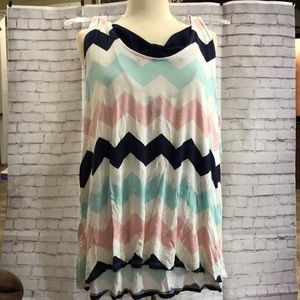 Rue+ 3x Chevron multi color tank
